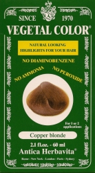 Półtrwała Farba Vegetal 7R miedziany blond  seria MIEDZIANA