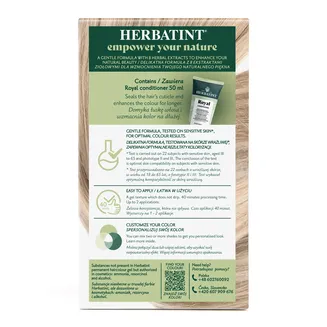 Farba do włosów Herbatint • trwała • 9N BARDZO JASNY BLOND • seria NATURALNA - 7