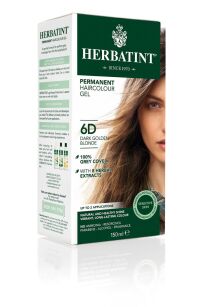 Farba do włosów Herbatint • trwała • 6D CIEMNY ZŁOTY BLOND • seria ZŁOTA
