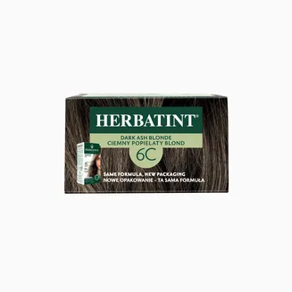 Farba do włosów Herbatint • trwała • 6C CIEMNY POPIELATY BLOND • seria POPIELATA - 7