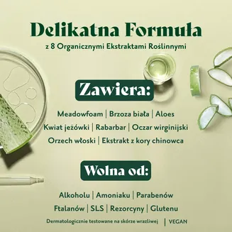 Farba do włosów Herbatint • trwała • 1N CZARNY  • seria NATURALNA - 5