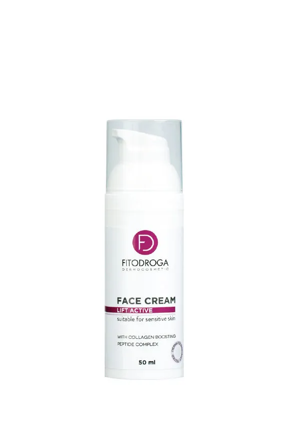 Krem Do Twarzy Lift Active stymulujący produkcję Kolagenu FITODROGA 50ml
