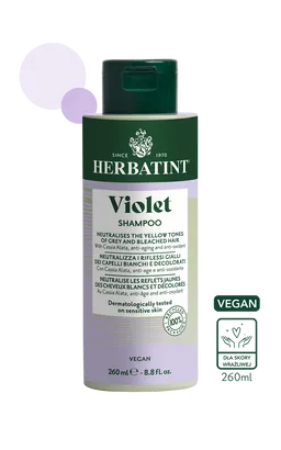 Szampon fioletowy VIOLET HERBATINT 260ml
