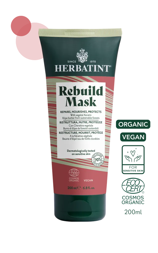 Maska odbudowująca REBUILD HERBATINT BIO 200ml
